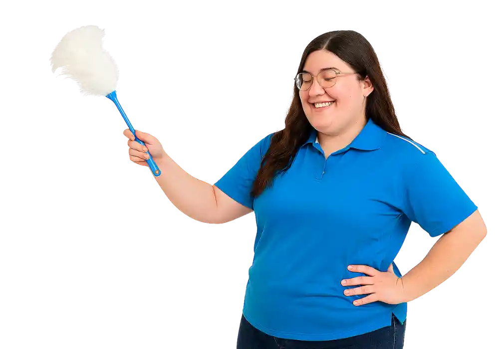 house cleaning woman